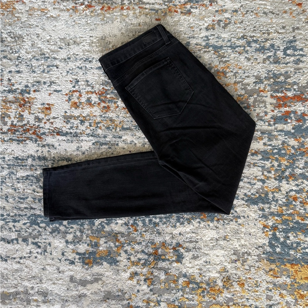LIKE NEW PAIGE Black Verdugo Ankle Jeans